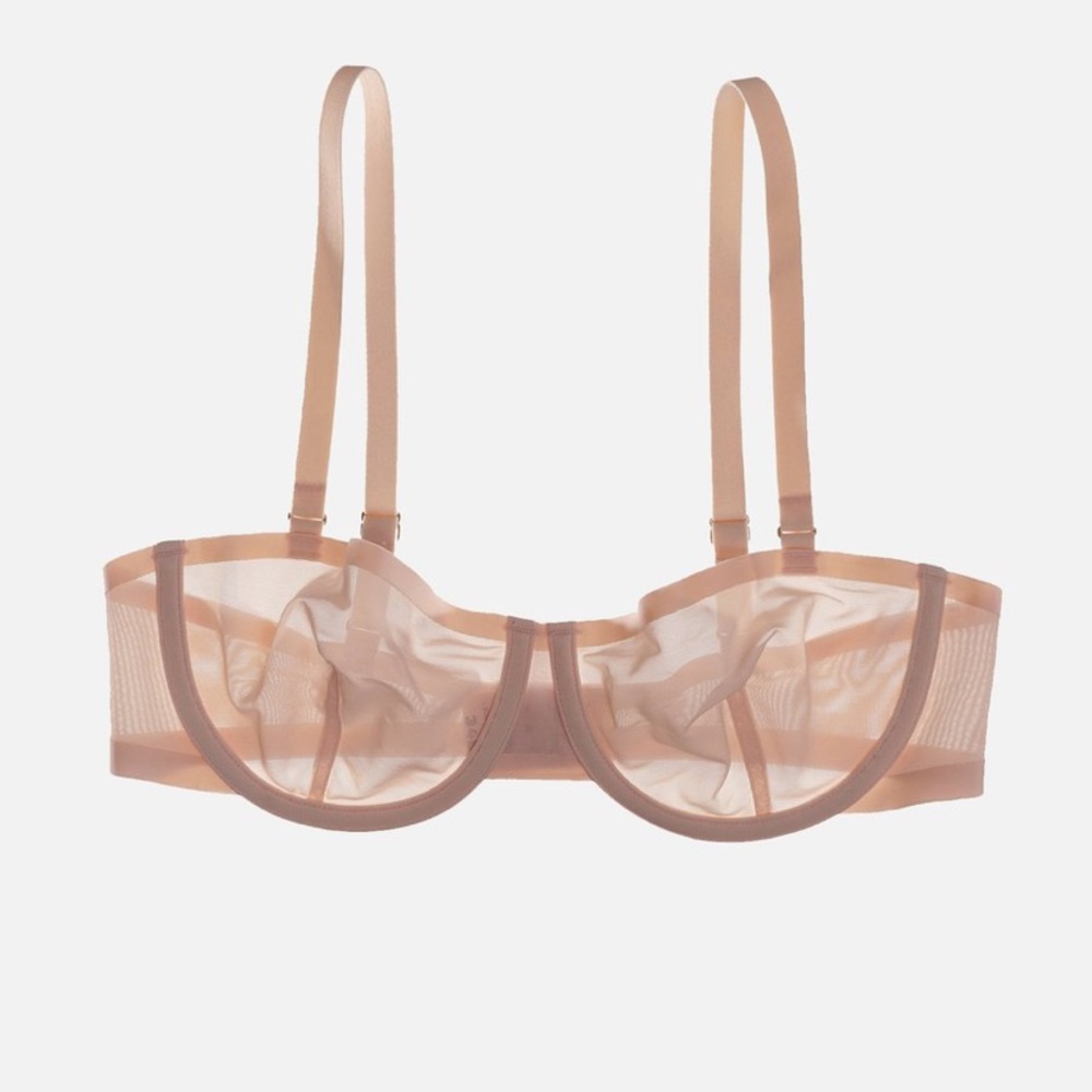 Cuup Bra, The Balconette, Sheer Blush